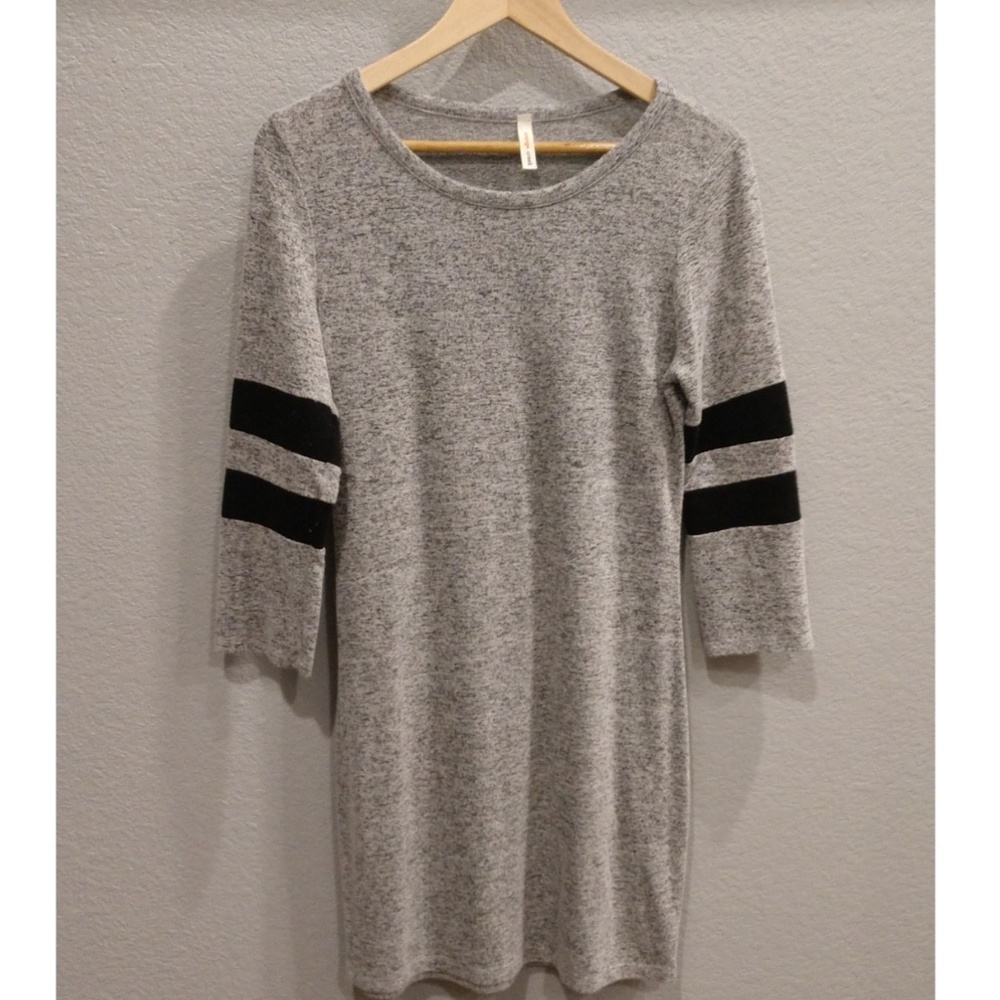 3/4 Sleeve Jersey Dress